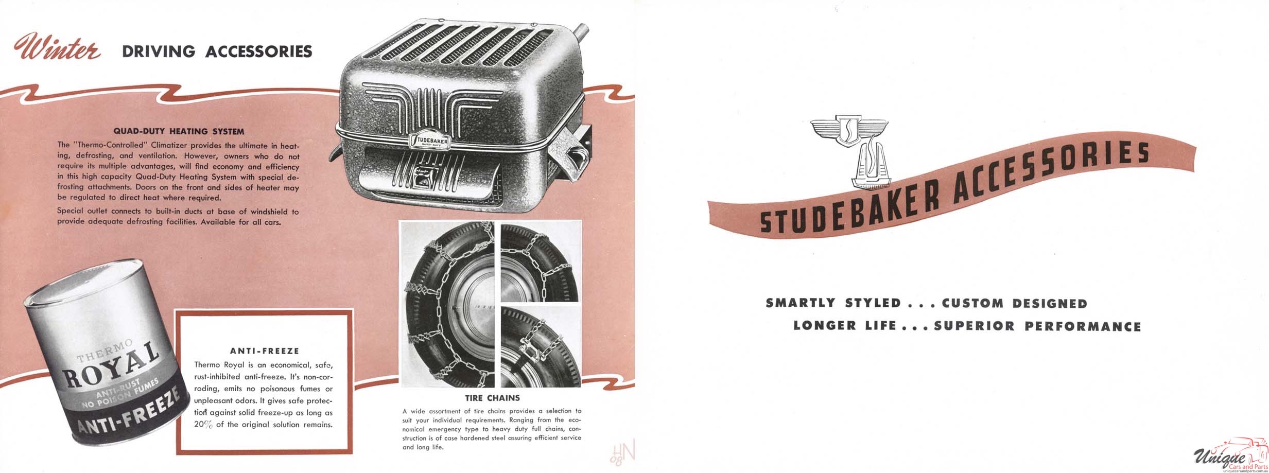 1947 Studebaker Accessories Booklet Page 3